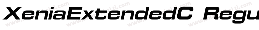 XeniaExtendedC Regul字体转换